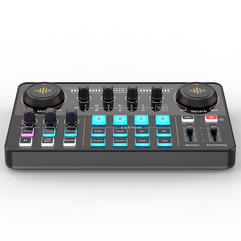LUUCCO MI-2 All-in-One Audio Interface &amp; Mixer