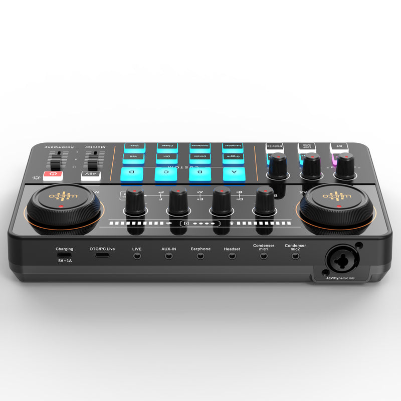 LUUCCO MI-2 All-in-One Audio Interface &amp; Mixer