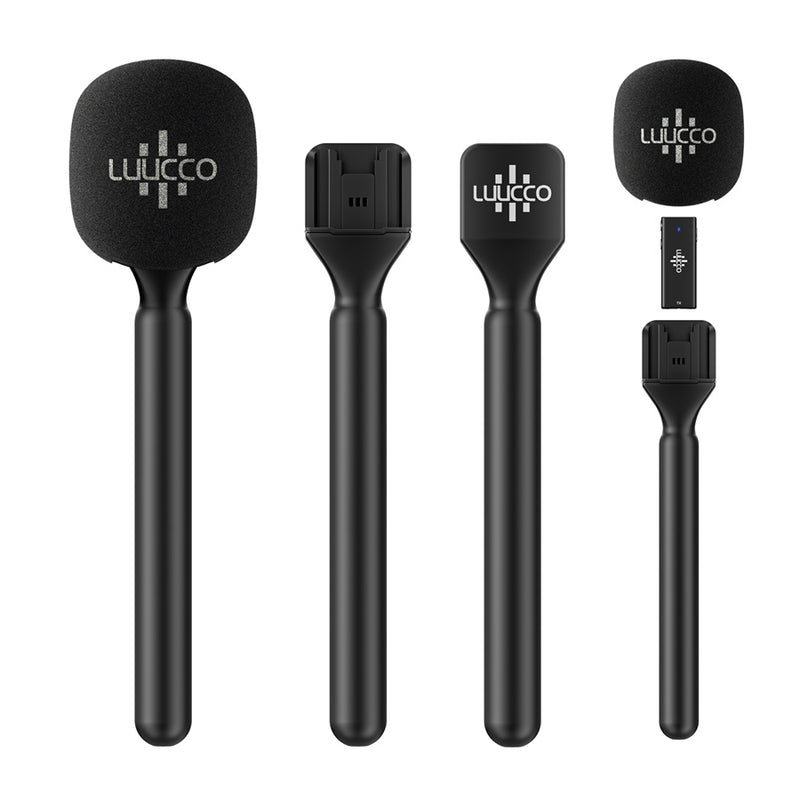 LUUCCO WireFree Handheld Adapter for Compact Wireless Microphones