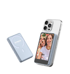 SYNCO XView M4 – Flip-Up Wireless Selfie Monitor with MagSafe Mount & Bluetooth Remote