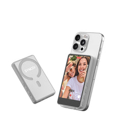 SYNCO XView M4 – Flip-Up Wireless Selfie Monitor with MagSafe Mount & Bluetooth Remote