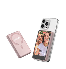 SYNCO XView M4 – Flip-Up Wireless Selfie Monitor with MagSafe Mount & Bluetooth Remote