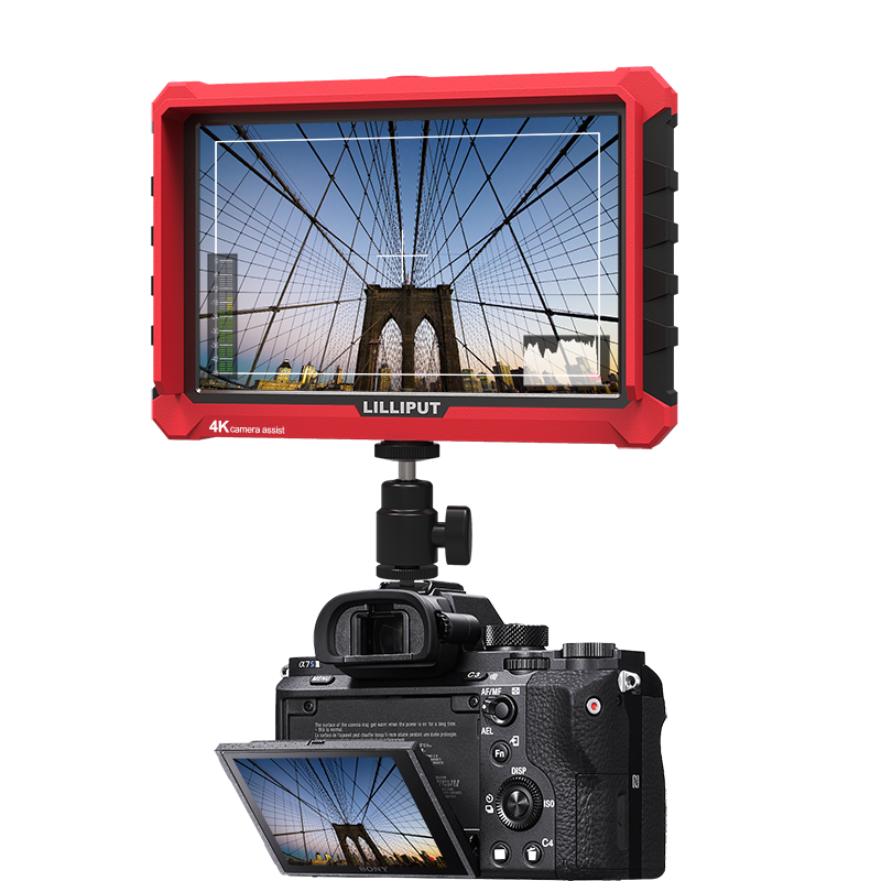 Lilliput A7S – 7” Field Monitor with UHD 4K Input & 1920x1200 Resolution