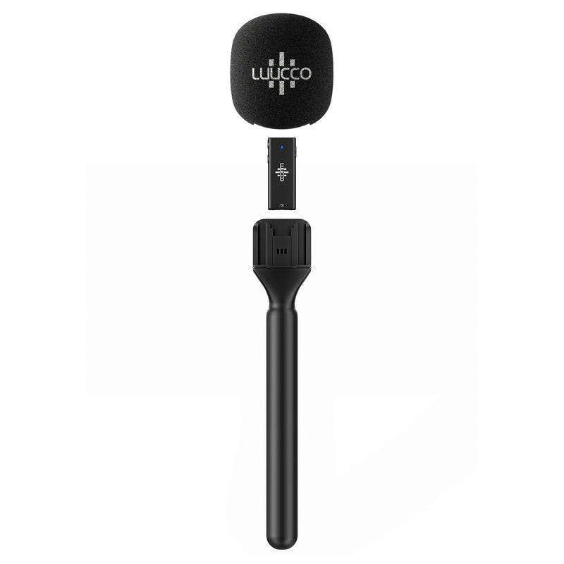 LUUCCO WireFree Handheld Adapter for Compact Wireless Microphones