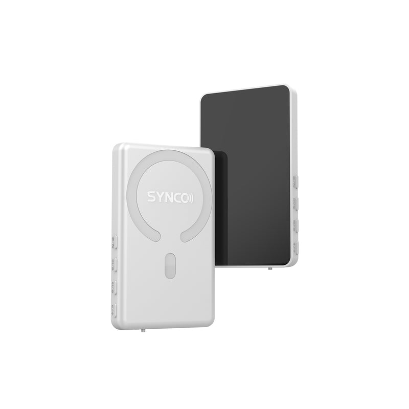 SYNCO XView M4 – Flip-Up Wireless Selfie Monitor with MagSafe Mount & Bluetooth Remote