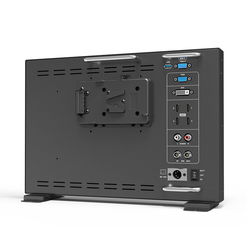 Lilliput BM150-4KS - 15.6" Carry-on/Rackable 4K Broadcast Director Monitor with SDI, HDMI, VGA & DVI inputs