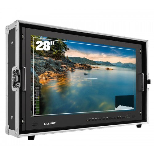 Lilliput BM281-4KS – 28" 4K HDMI Carry-On Broadcast Monitor With SDI, HDR And 3D LUTS