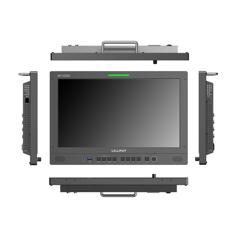 Lilliput Q15 – 15.6” 12G-SDI 4K HDR Broadcast Director’s Monitor