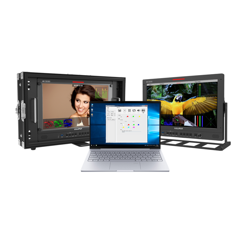 Lilliput Q15 – 15.6” 12G-SDI 4K HDR Broadcast Director’s Monitor