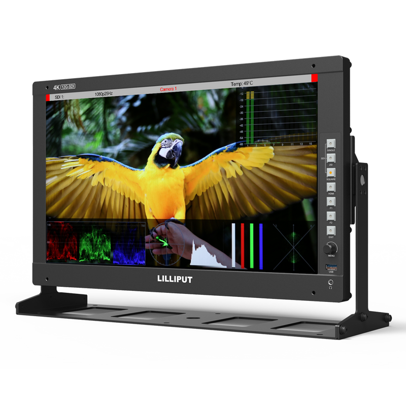 Lilliput Q17 – 17.3” 12G-SDI 4K HDR Broadcast Director’s Monitor