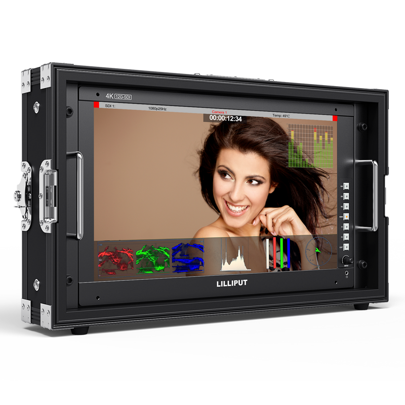 Lilliput Q17 – 17.3” 12G-SDI 4K HDR Broadcast Director’s Monitor