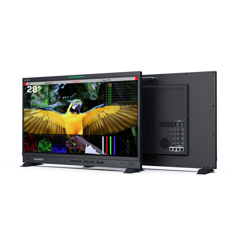 Lilliput Q28 – 28” 12G-SDI 4K HDR Broadcast Director’s Monitor