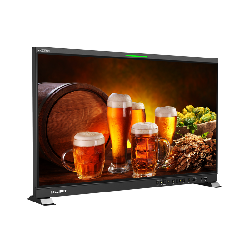 Lilliput Q31 – 31.5” 12G-SDI 4K HDR Broadcast Monitor with Fiber Input & Audio Vectoring