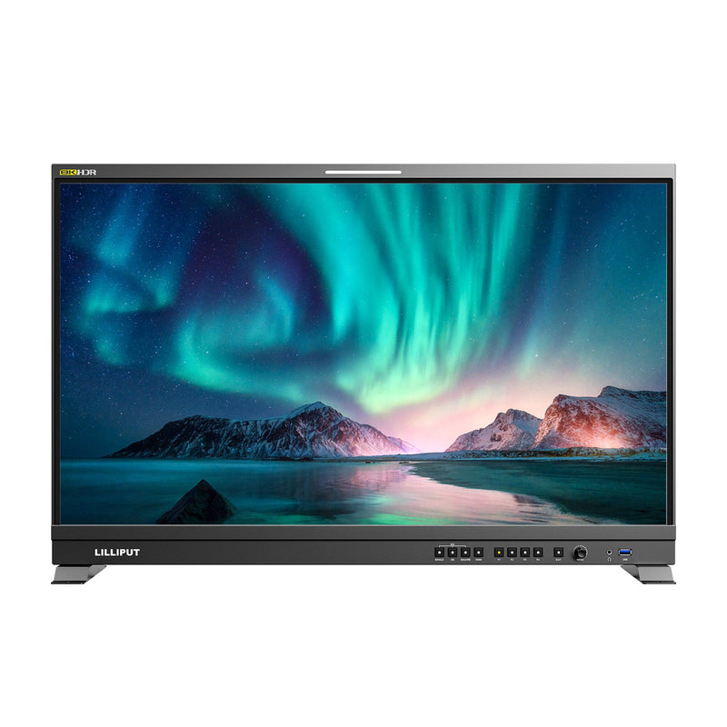 Lilliput Q31-8K – 31.5” 8K Input Broadcast Monitor with Quad 12G-SDI & 3D LUT
