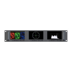 Lilliput RM-503S – 3 x 5” 2RU Rackmount SDI Monitor