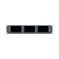 Lilliput RM-503S – 3 x 5” 2RU Rackmount SDI Monitor