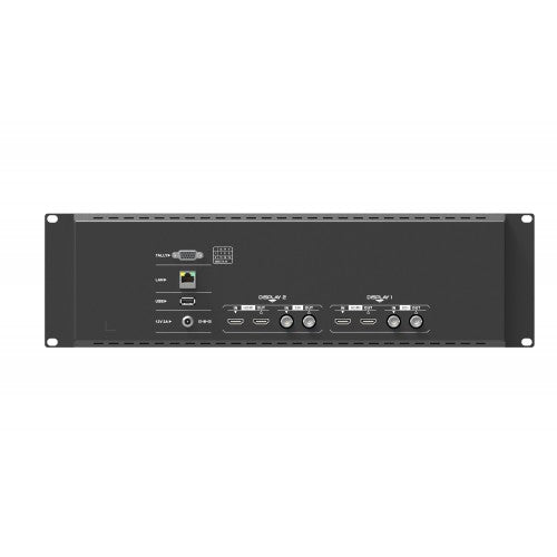 Lilliput RM-7029S - Dual 7” Rack Mount Monitor with HDMI 2.0 &amp; 3G-SDI