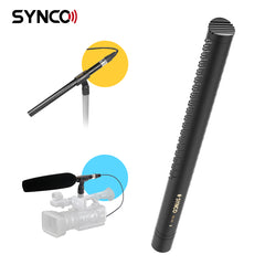 SYNCO Mic D2 – Hypercardioid Shotgun Microphone with Brass Body & XLR Output
