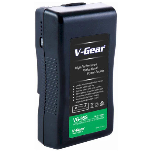 V-Gear VG-95S – Broadcast-Grade Professional V-Lock Battery