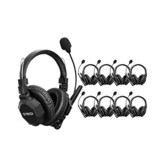 SYNCO Xtalk Xmax – Wireless Dual-Headset Intercom System with Boost Mode & Multi-Group Support (Available in 1-9 Headsets)