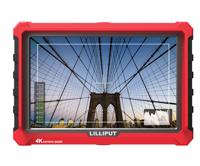 Lilliput A7S – 7” Field Monitor with UHD 4K Input & 1920x1200 Resolution