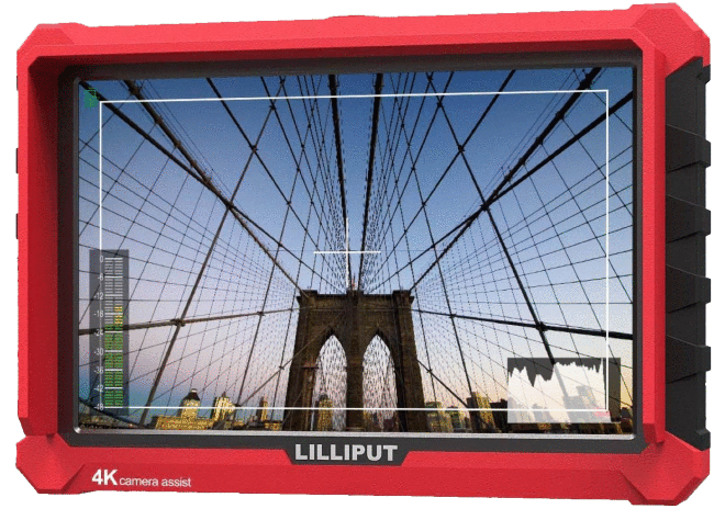 Lilliput A7S – 7” Field Monitor with UHD 4K Input & 1920x1200 Resolution