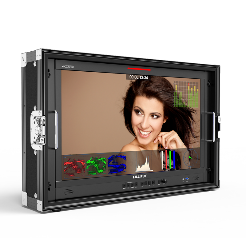 Lilliput Q24 – 23.6” 12G-SDI 4K HDR Broadcast Director’s Monitor