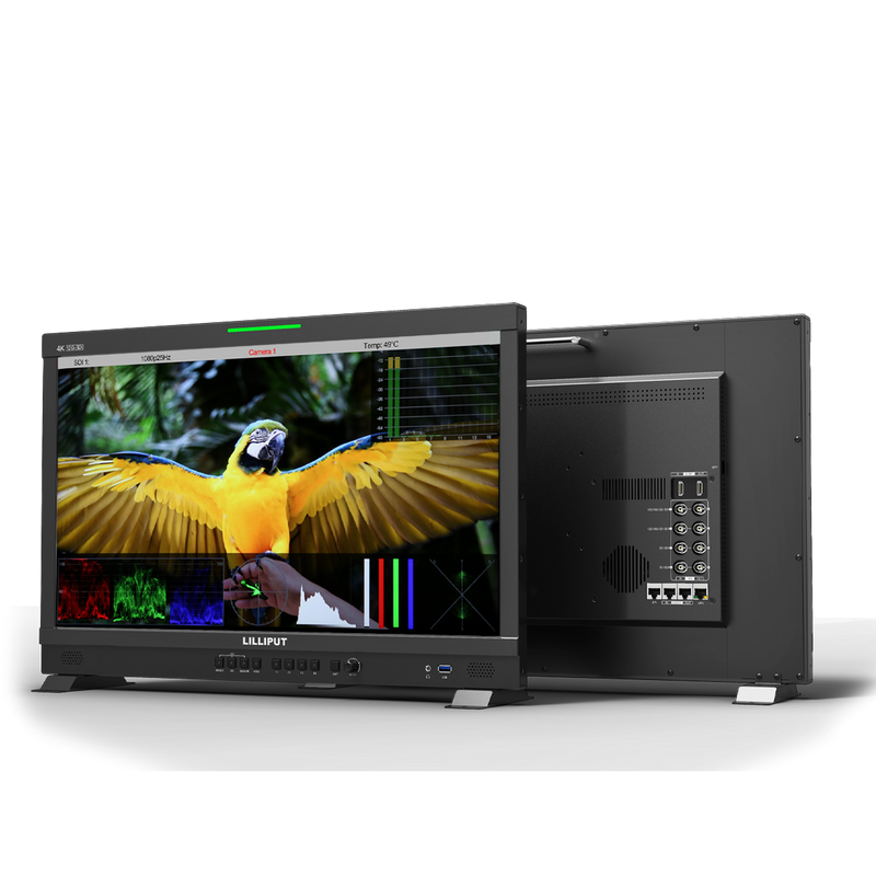 Lilliput Q24 – 23.6” 12G-SDI 4K HDR Broadcast Director’s Monitor