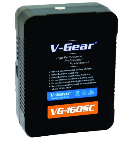 V-Gear VG-160SC – 160Wh High-Performance Compact V-Lock Battery