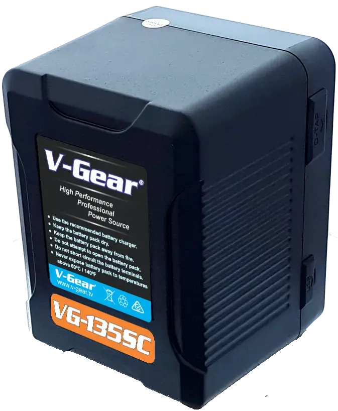 V-Gear VG-135SC – Hi-Performance Compact V-Lock Battery