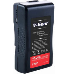 V-Gear VG-240S – Broadcast-Grade Professional V-Lock Battery