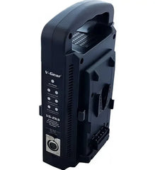 V-Gear VG-2KS Dual V-Mount Battery Charger – Portable Intelligent Charger with 75W DC Power Supply and UPS Capability