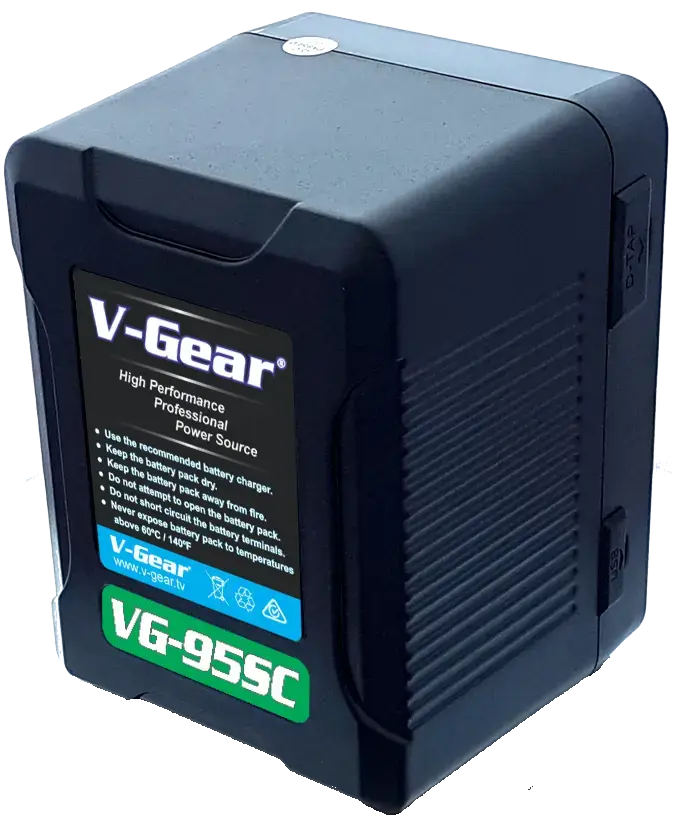 V-Gear VG-95SC Hi-Performance Compact V-Lock Battery