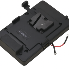 V-Gear VG-KS V-Mount Battery Plate – Power Distribution Plate with D-Tap and Colour-Coded Leads for Custom Rig Integration